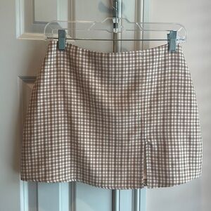 Bittersweet plaid skirt, size Small